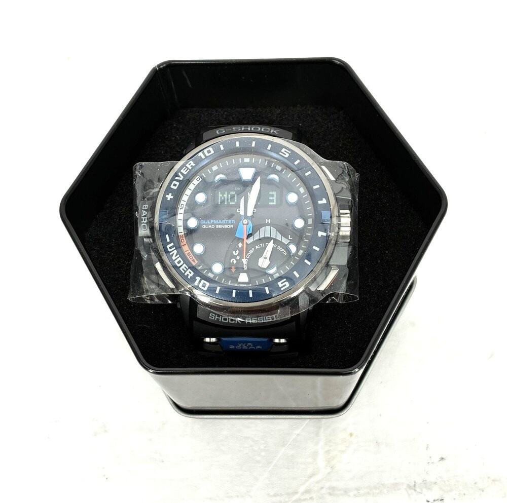 Casio G-Shock GWN-Q1000-1A Gulfmaster Tough Solar Quad Sensor Watch New Box